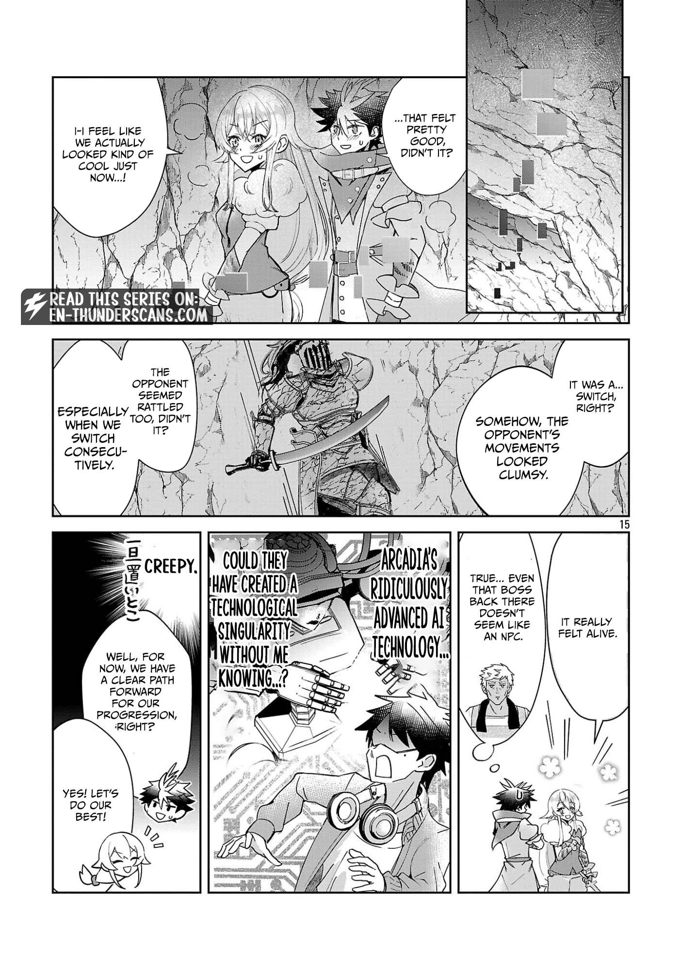 Arcadia Service - Kaishi kara San Nen Imasara Hajimeru Kasou Sekai Kouryaku Chapter 15 — Page 16
