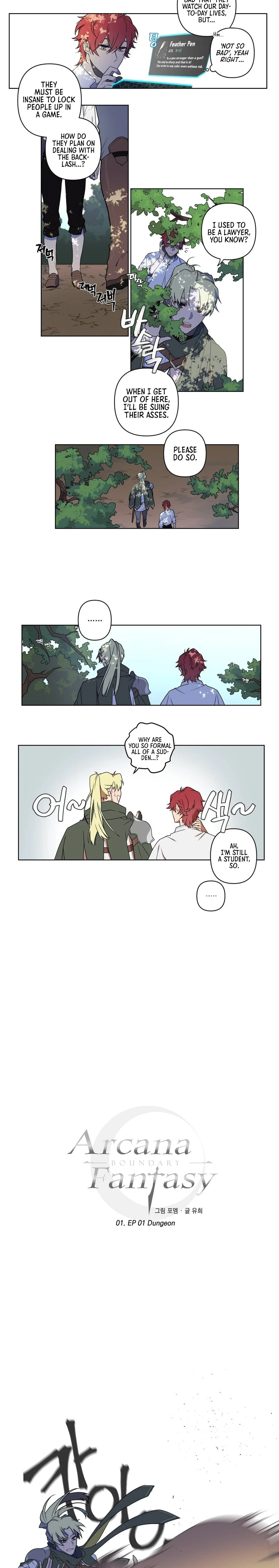 Arcana Fantasy Chapter 1 — Page 5