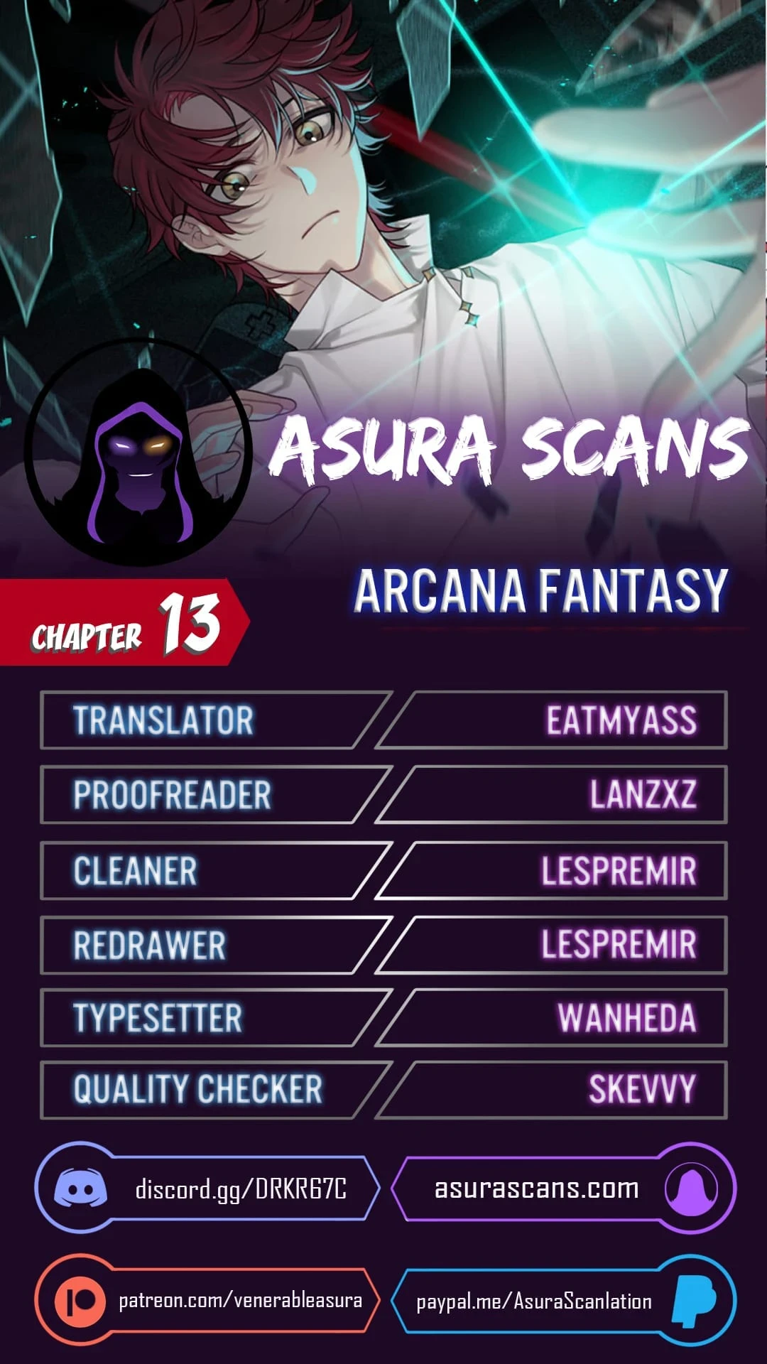 Arcana Fantasy Chapter 13 — Page 1