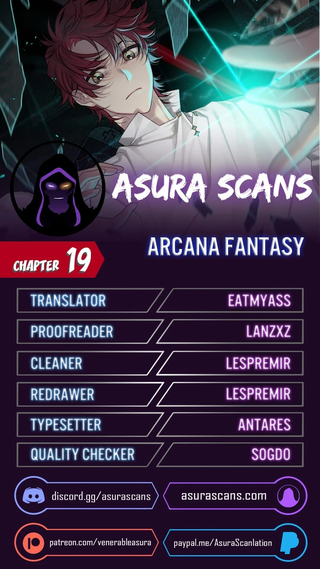 Arcana Fantasy Chapter 19 — Page 1