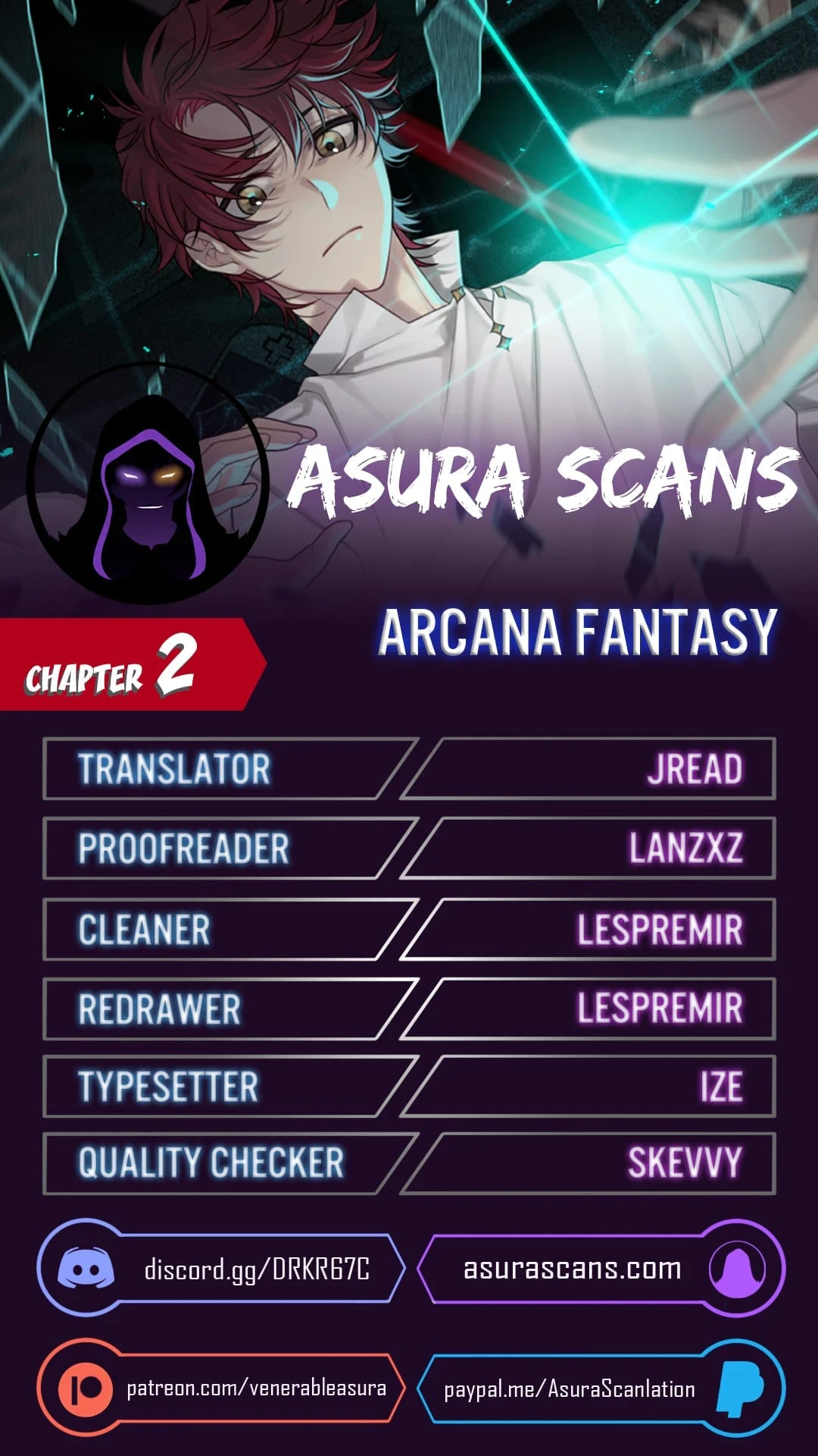 Arcana Fantasy Chapter 2 — Page 1
