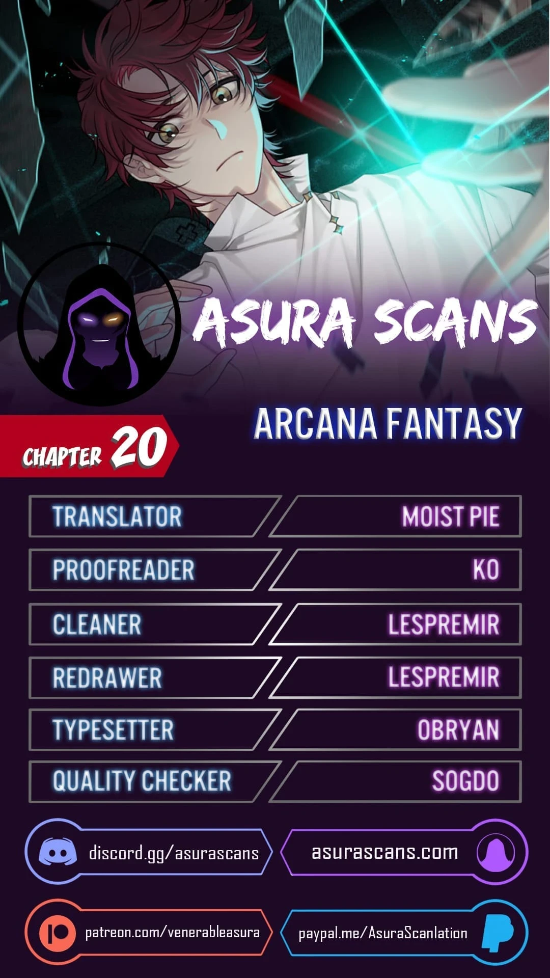 Arcana Fantasy Chapter 20 — Page 1