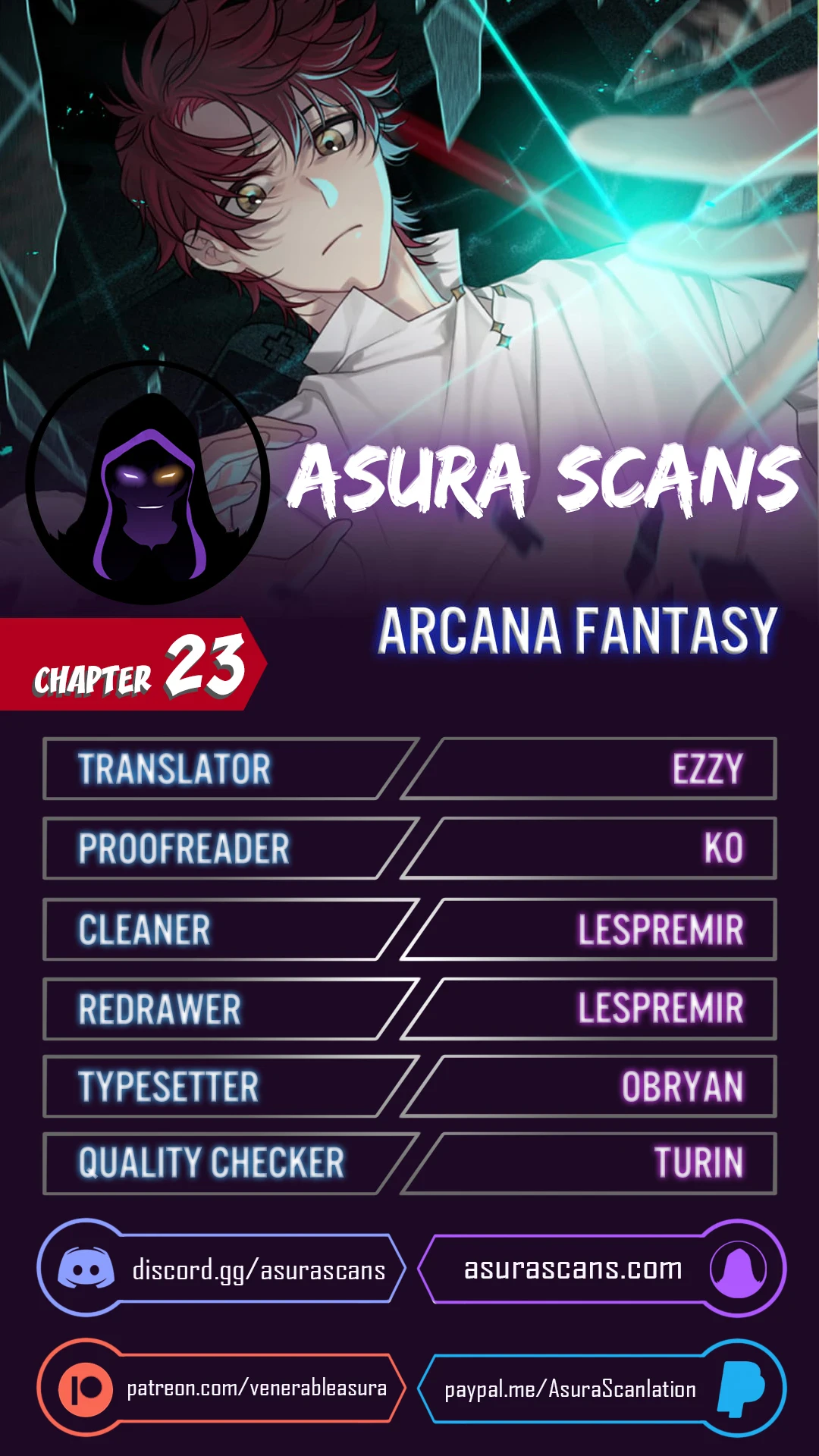 Arcana Fantasy Chapter 23 — Page 1