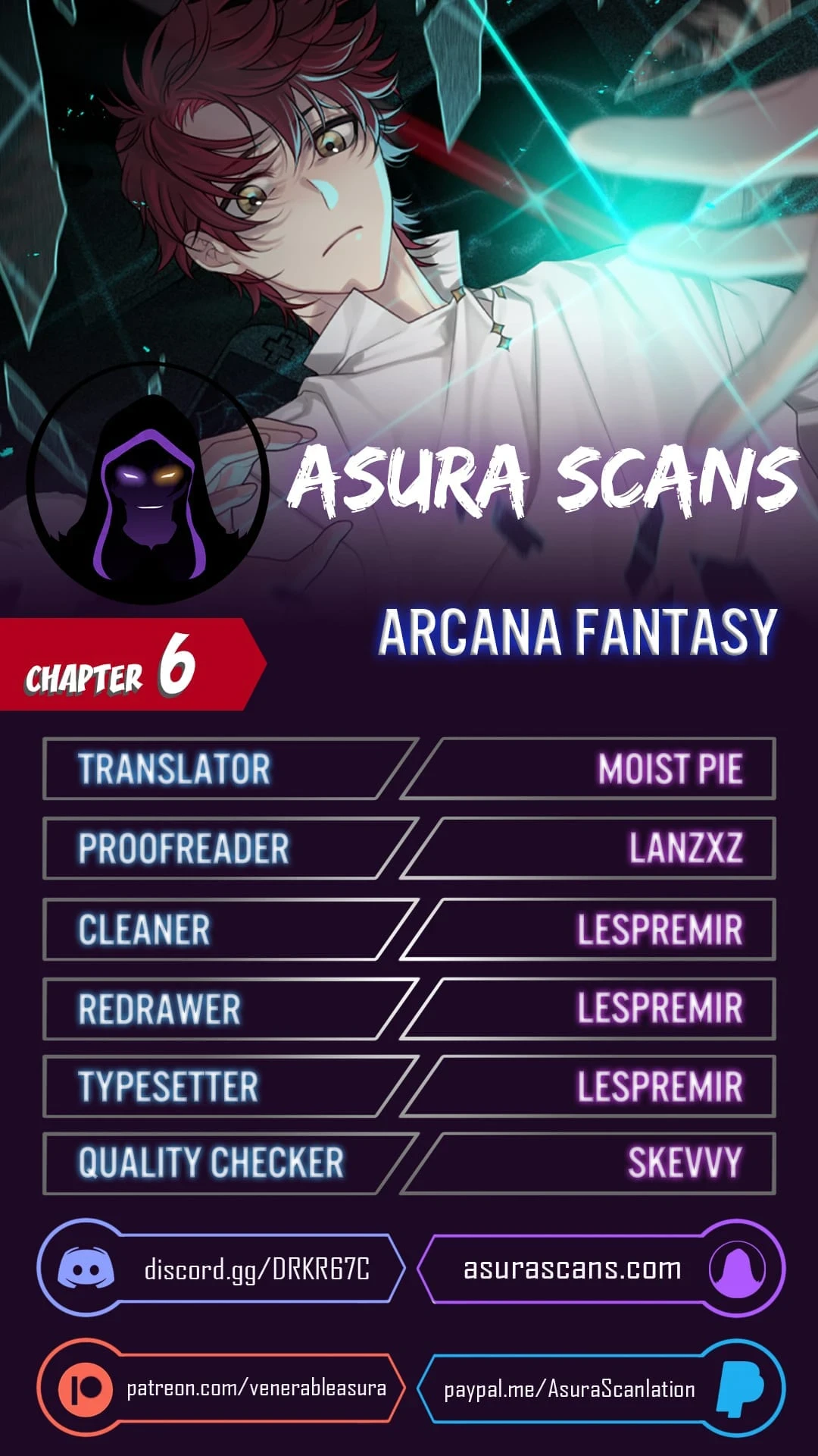 Arcana Fantasy Chapter 6 — Page 1