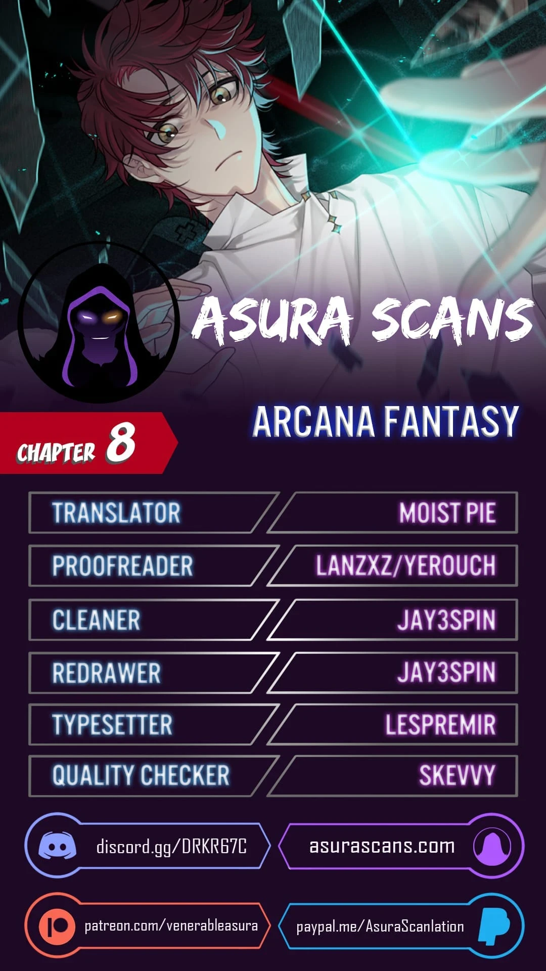 Arcana Fantasy Chapter 8 — Page 1