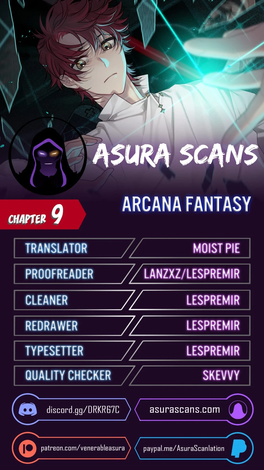 Arcana Fantasy Chapter 9 — Page 1