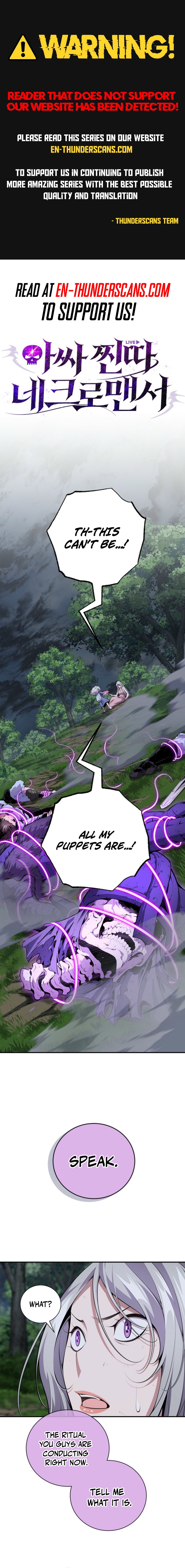 Assa Jjintta Necromancer Chapter 34 — Page 1