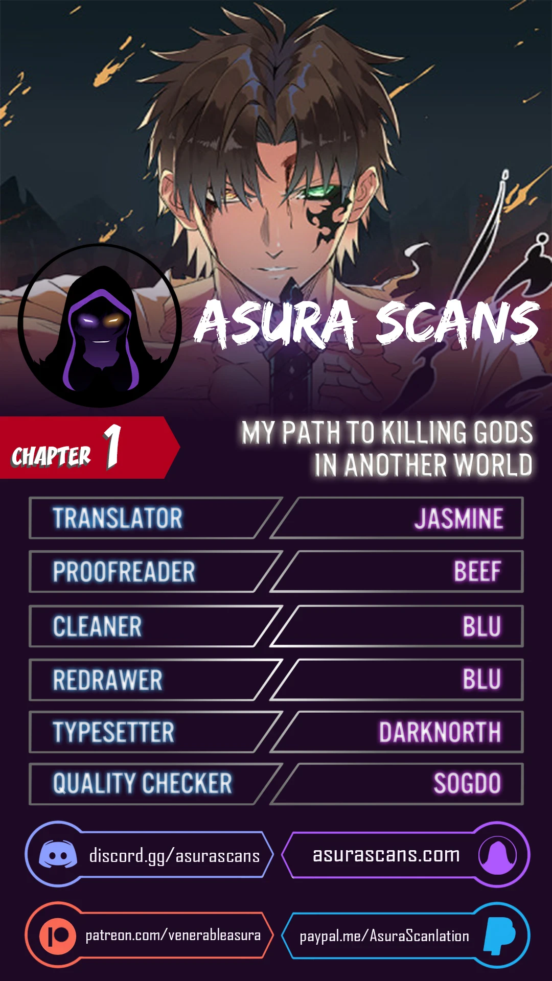 Assassin in Another World Chapter 1 — Page 1