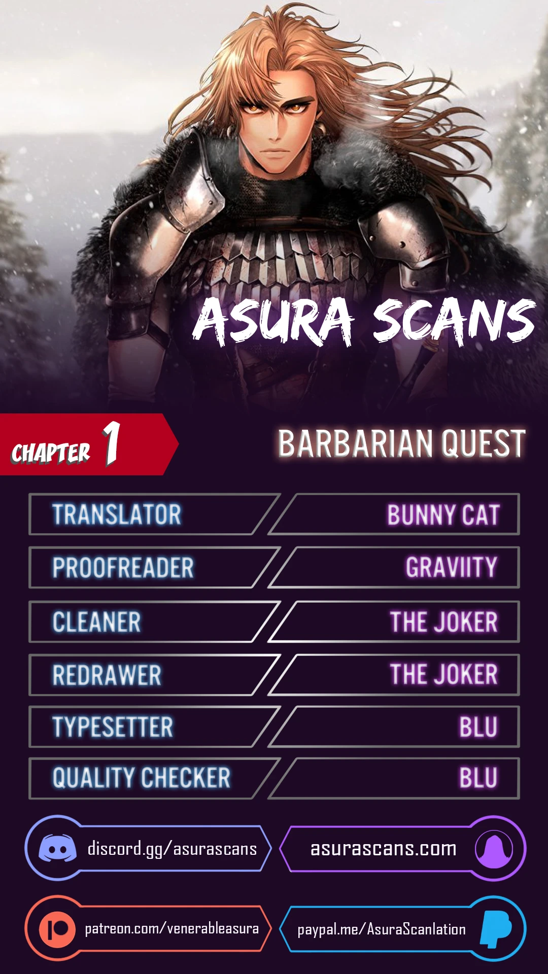 Barbarian Quest Chapter 1 — Page 1