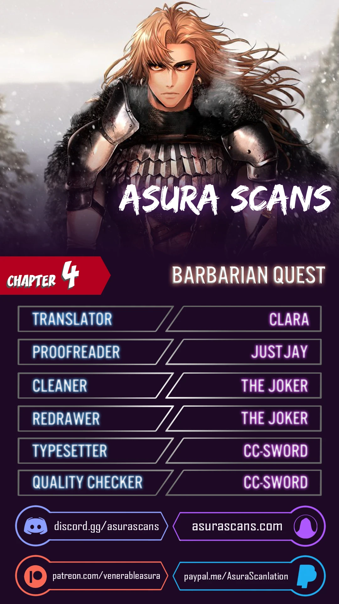 Barbarian Quest Chapter 4 — Page 1