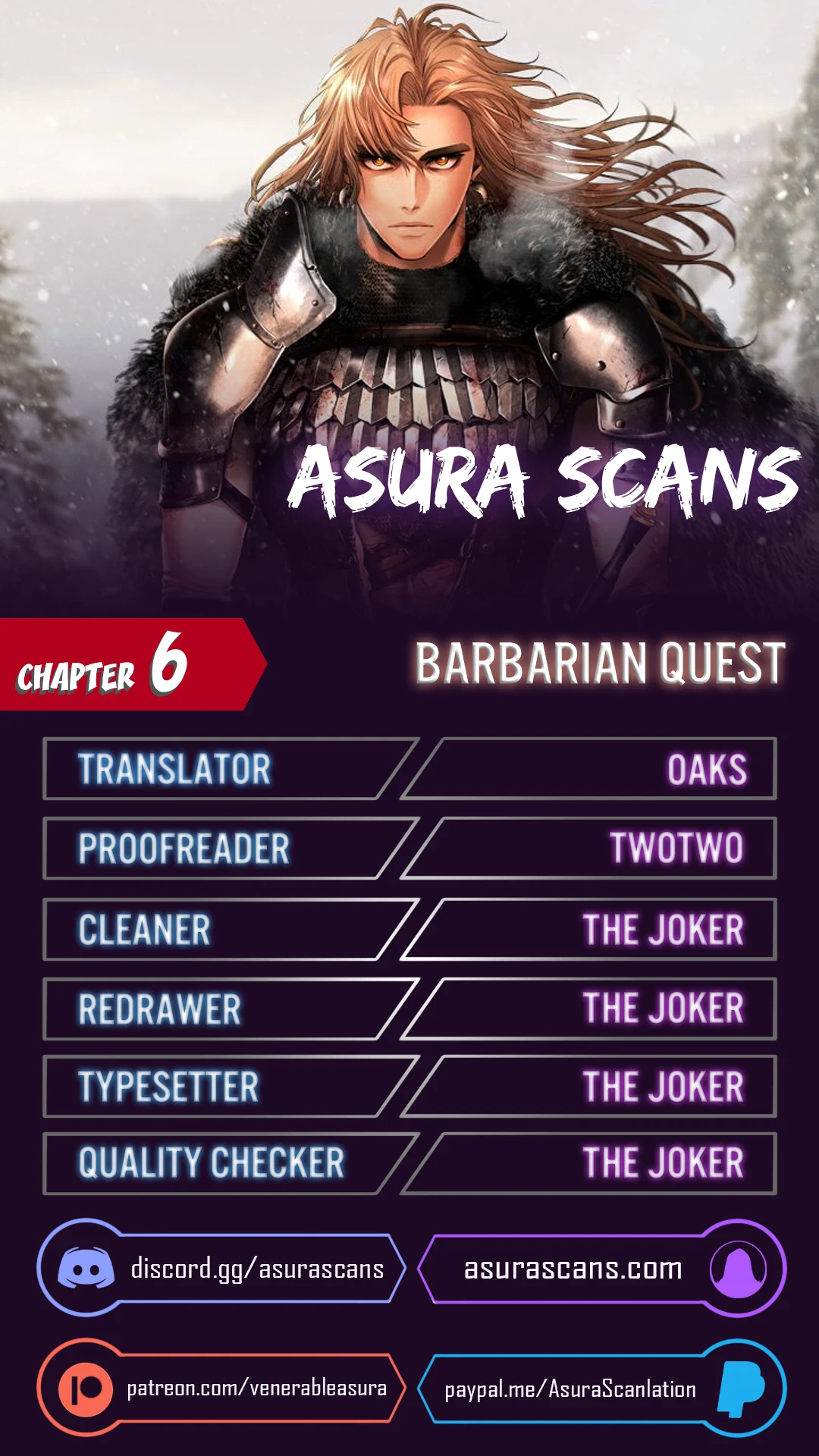 Barbarian Quest Chapter 6 — Page 1