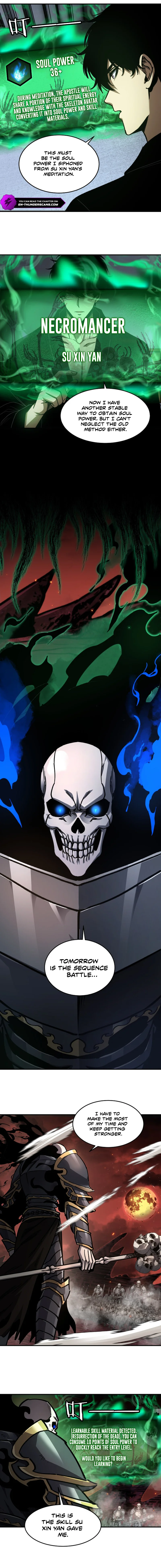 Becoming Necromancer God Through a Skeleton Clone Chapter 20 — Page 4
