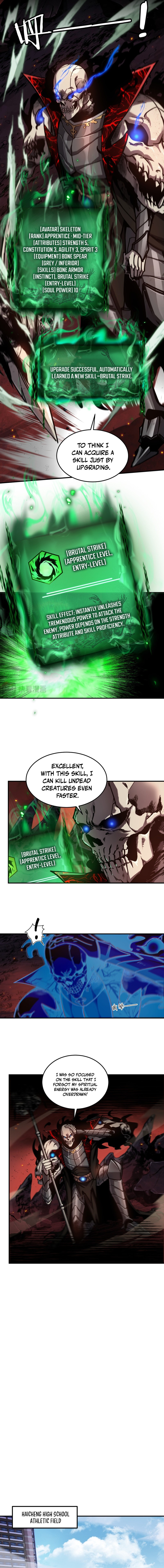 Becoming Necromancer God Through a Skeleton Clone Chapter 4 — Page 4
