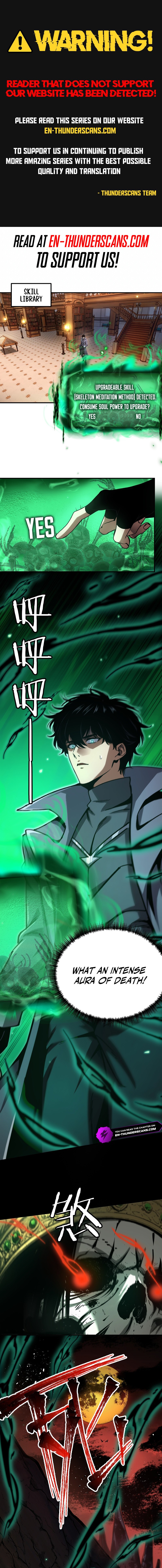Becoming Necromancer God Through a Skeleton Clone Chapter 9 — Page 1