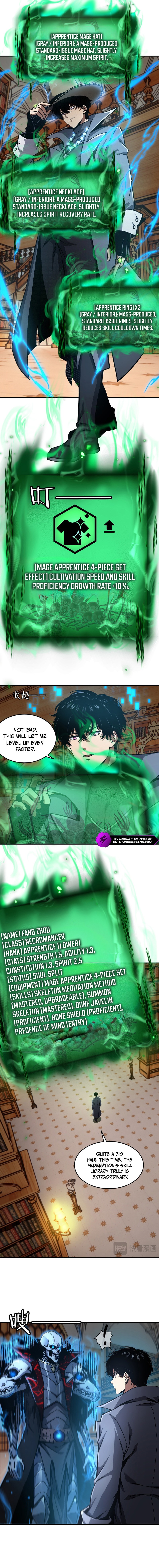 Becoming Necromancer God Through a Skeleton Clone Chapter 9 — Page 5