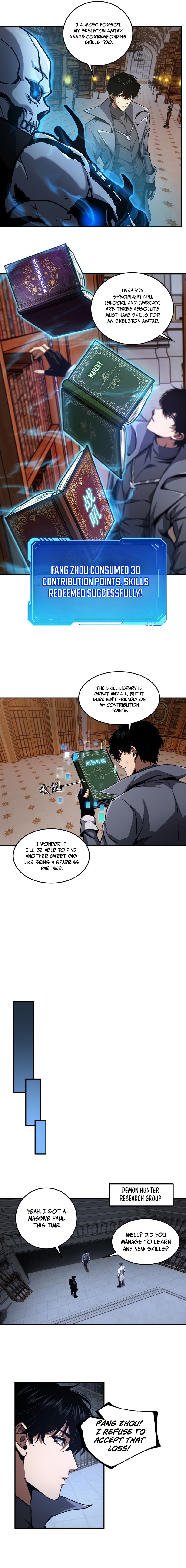 Becoming Necromancer God Through a Skeleton Clone Chapter 9 — Page 6