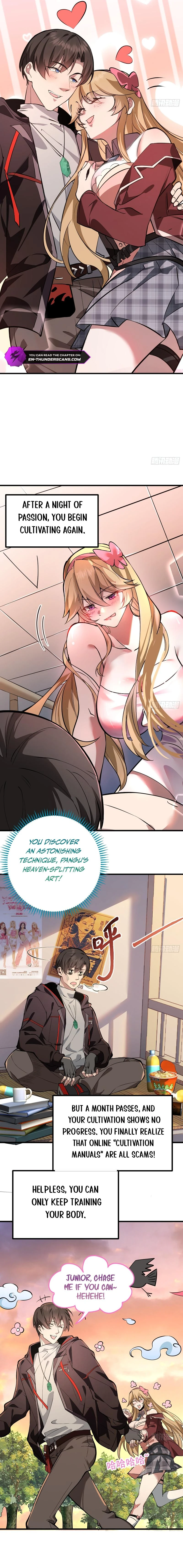 Bieren Lian Ji Wo Xiuxian, Gou Dao Dacheng Zai Chushan Chapter 1 — Page 7