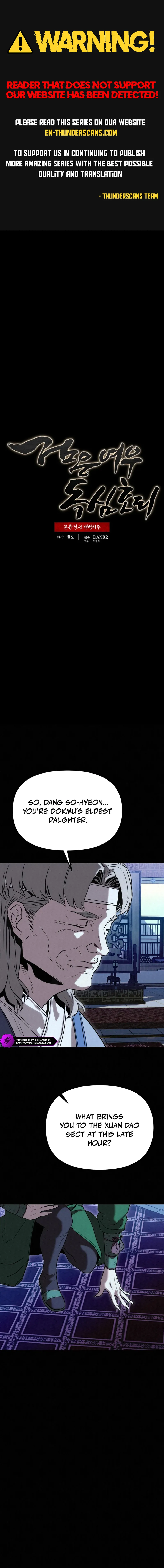 Black Fox With a Poisonous Heart: Kunlun Sword Master's Hundred Weapons Chapter 39 — Page 1