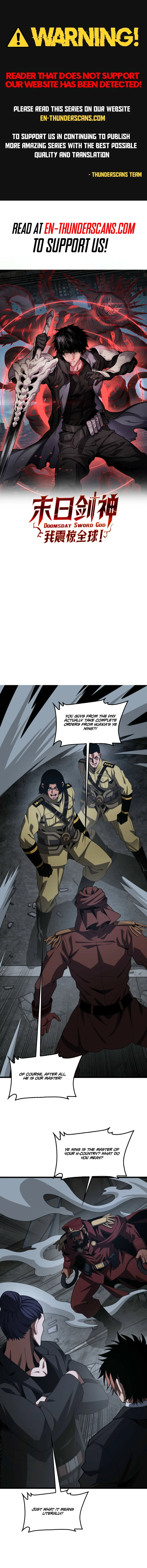 Blade Deity: I Stun the Post-Apoc World Chapter 127 — Page 1