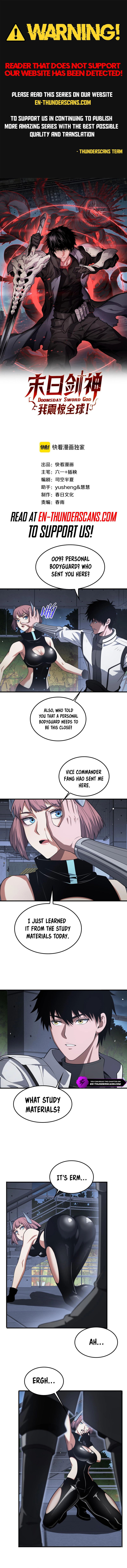 Blade Deity: I Stun the Post-Apoc World Chapter 46 — Page 1
