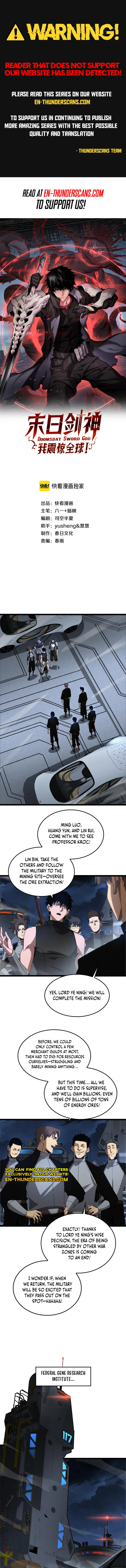Blade Deity: I Stun the Post-Apoc World Chapter 55 — Page 1