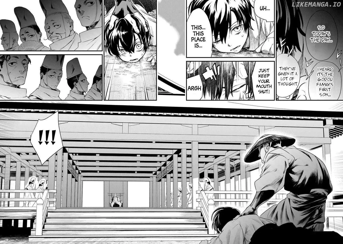 Bushinden: Ikenie ni Sasagerareta Ore wa, Kami ni Hirowaretakeshi wo Kiwameru Chapter 1.2 — Page 6