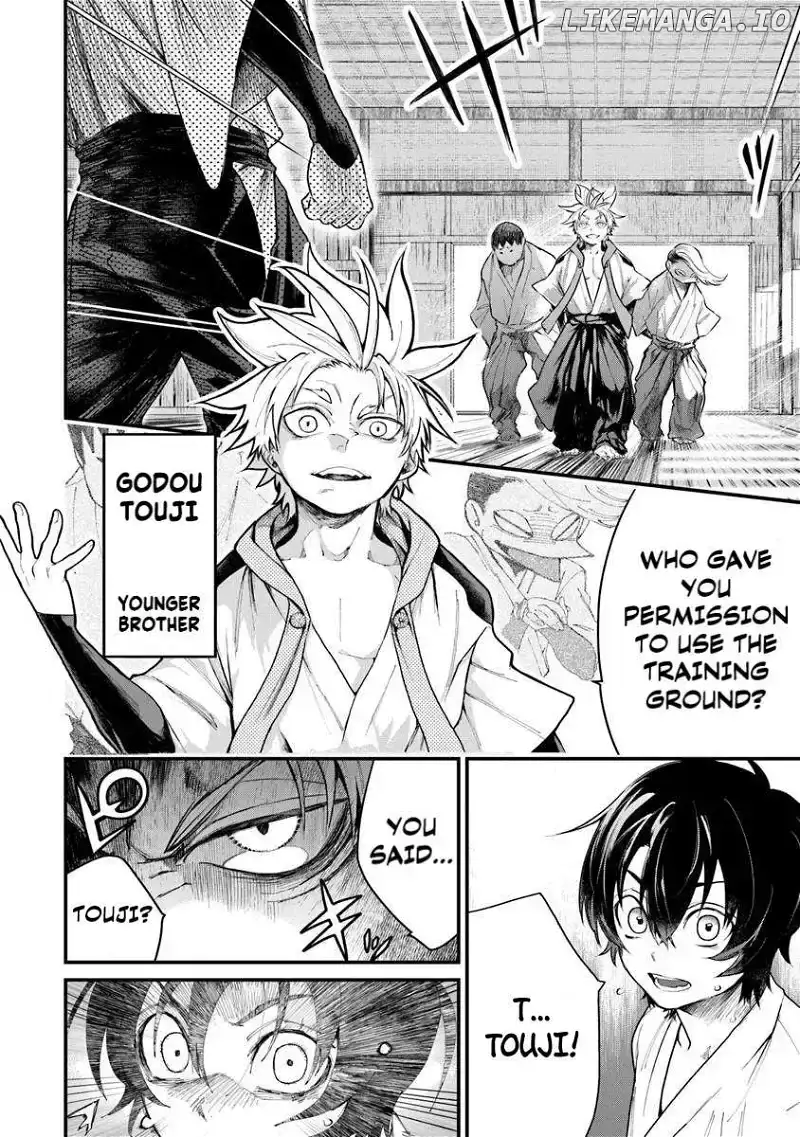 Bushinden: Ikenie ni Sasagerareta Ore wa, Kami ni Hirowaretakeshi wo Kiwameru Chapter 1 — Page 9