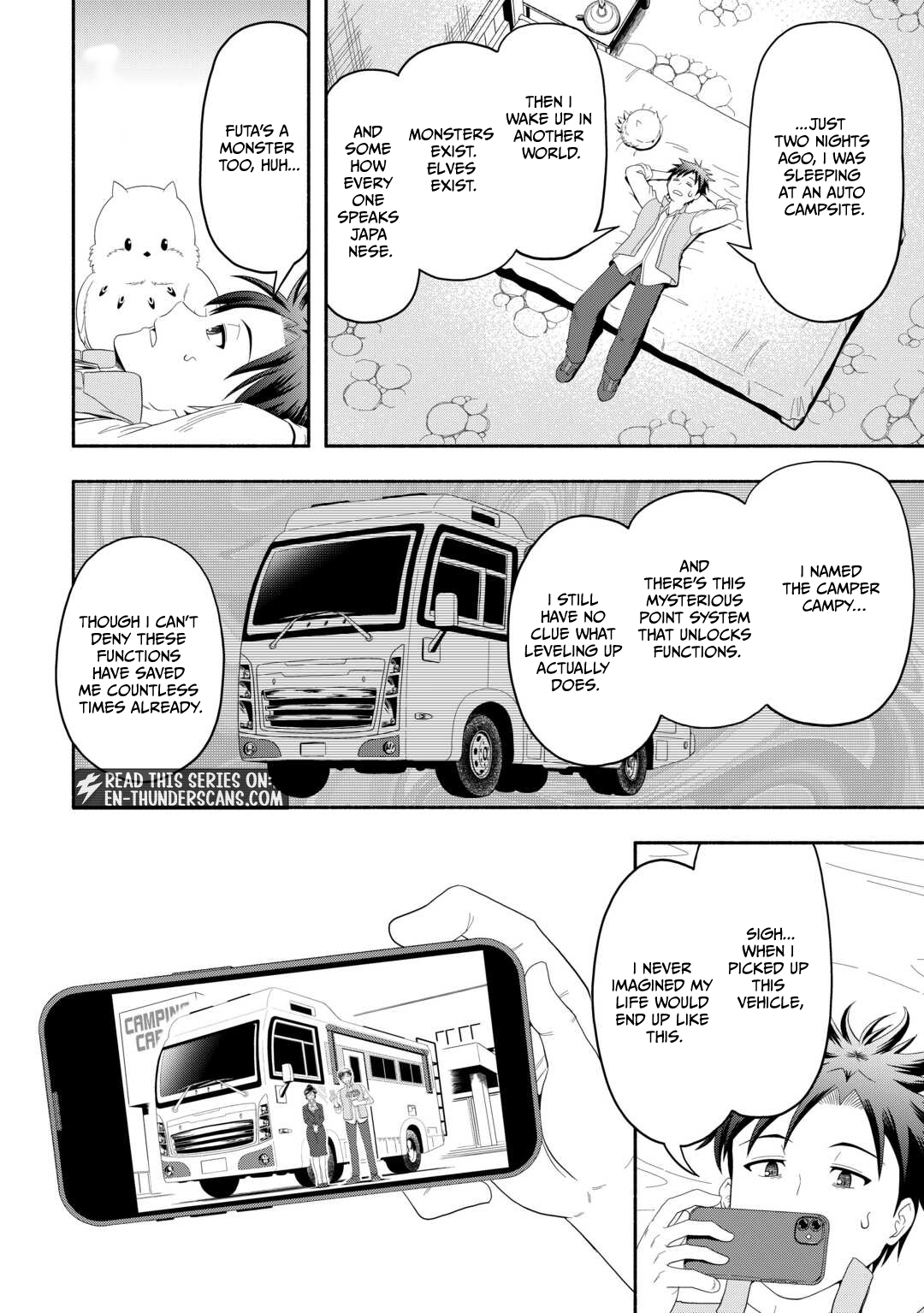 Camping Car de Yuku Isekai Tsurezure Kikou Chapter 5 — Page 16