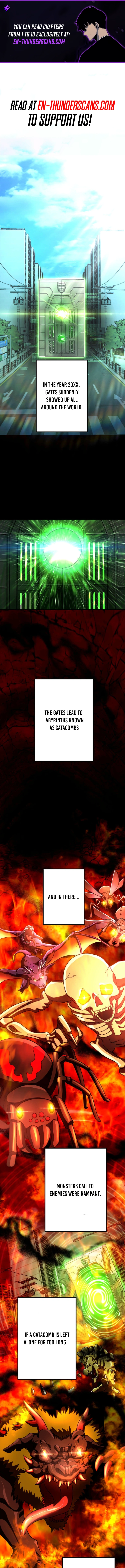 Catacomb no Saikyou Touhasha Chapter 1 — Page 1