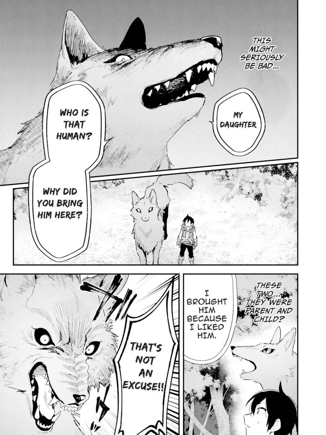 Choukyoushi wa Mamono ni Kakomarete Ikite ikimasu - Yuusha Party ni Oite Ikareta kedo, Densetsu no Mamono to Deai Saikyou ni natteta Chapter 1 — Page 57