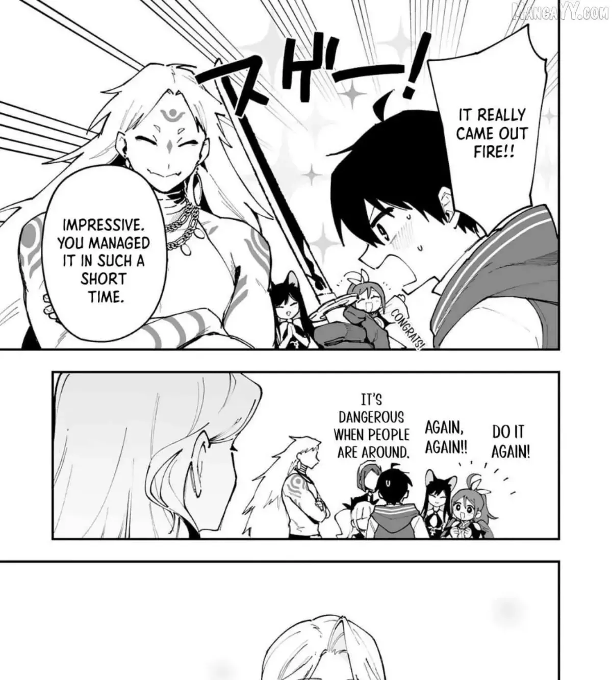 Choukyoushi wa Mamono ni Kakomarete Ikite ikimasu - Yuusha Party ni Oite Ikareta kedo, Densetsu no Mamono to Deai Saikyou ni natteta Chapter 23 — Page 50