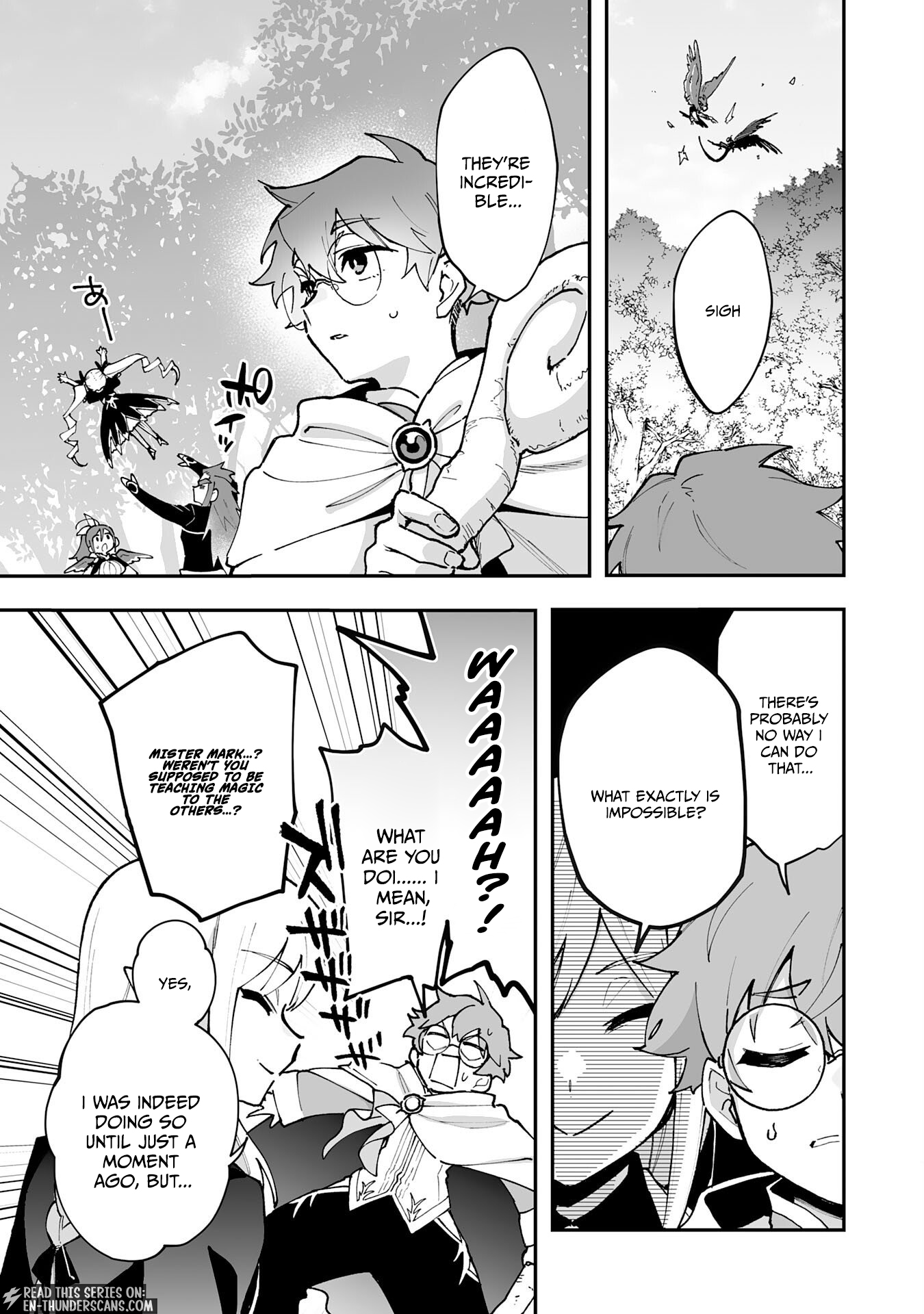 Choukyoushi wa Mamono ni Kakomarete Ikite ikimasu - Yuusha Party ni Oite Ikareta kedo, Densetsu no Mamono to Deai Saikyou ni natteta Chapter 42 — Page 19