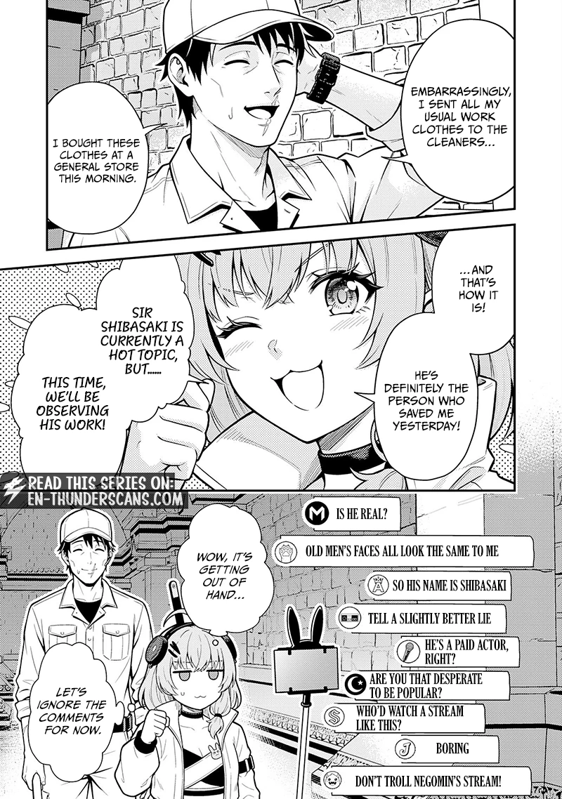 Cleaning Up the Great Labyrinth ~The Dungeon Cleaner Uncle is So Strong He Goes Viral Without Even Realizing It~ Chapter 2 — Page 17