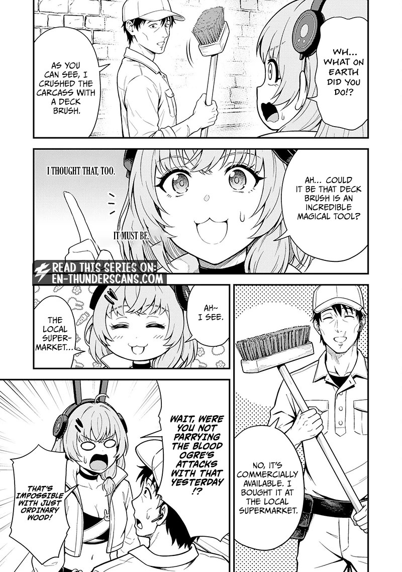 Cleaning Up the Great Labyrinth ~The Dungeon Cleaner Uncle is So Strong He Goes Viral Without Even Realizing It~ Chapter 2 — Page 21