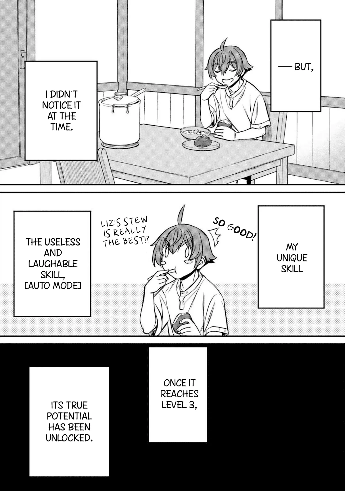 Dame Skill [Auto Mode] ga Kakusei Shimashita: Are, Guild no Scout no Minasan, Ore o "Iranai" tte Ittemasen deshita? Chapter 1 — Page 33