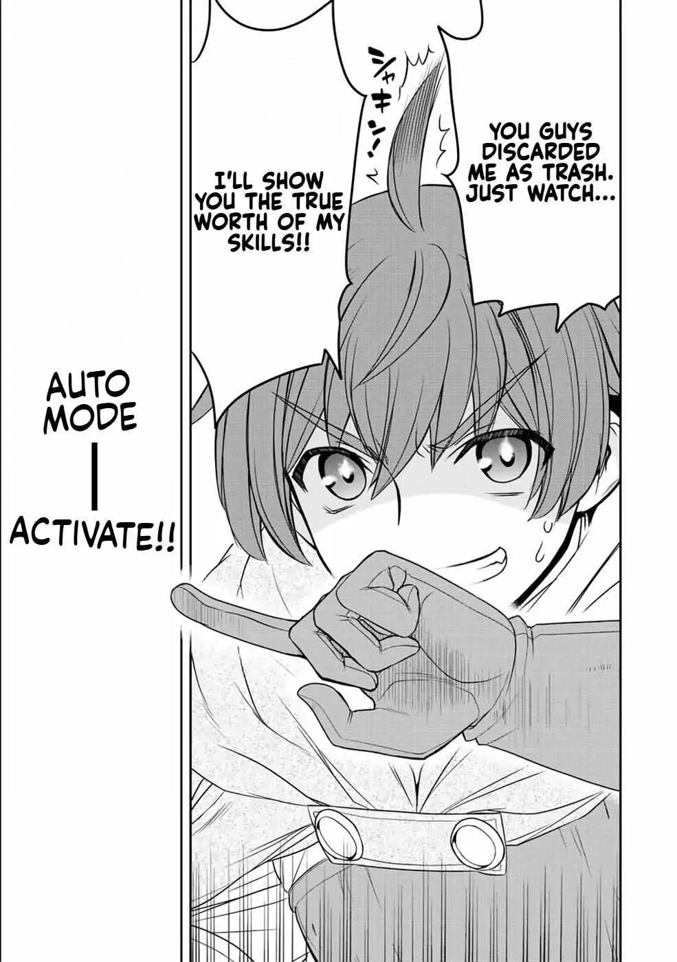 Dame Skill [Auto Mode] ga Kakusei Shimashita: Are, Guild no Scout no Minasan, Ore o "Iranai" tte Ittemasen deshita? Chapter 17 — Page 20