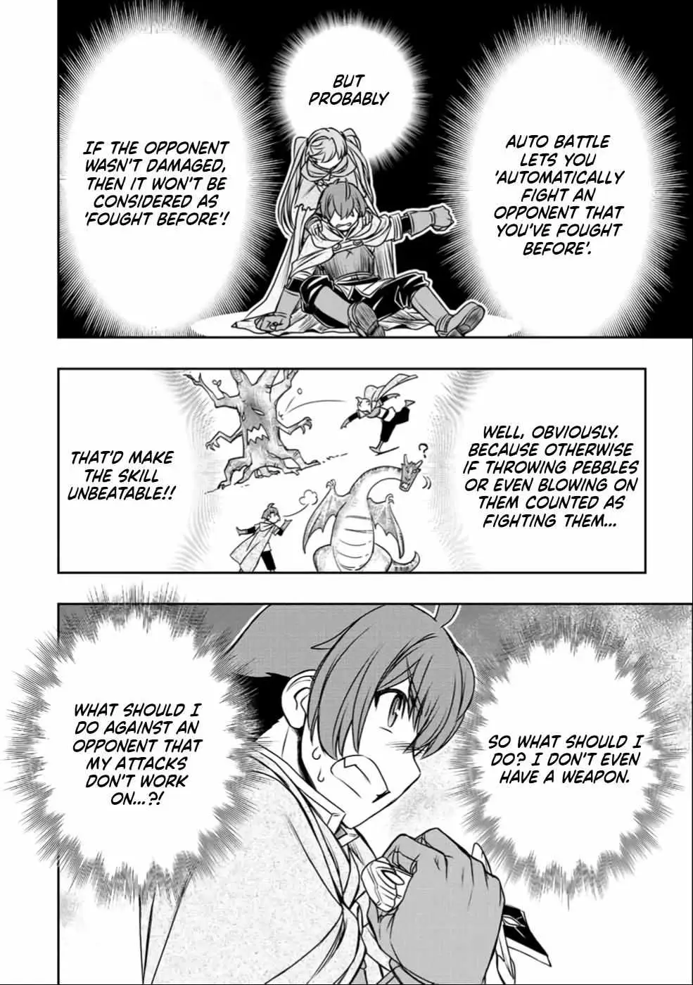 Dame Skill [Auto Mode] ga Kakusei Shimashita: Are, Guild no Scout no Minasan, Ore o "Iranai" tte Ittemasen deshita? Chapter 23 — Page 21