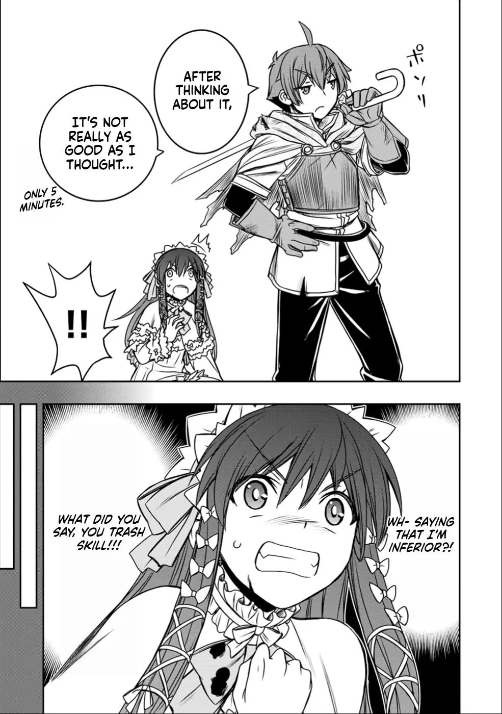 Dame Skill [Auto Mode] ga Kakusei Shimashita: Are, Guild no Scout no Minasan, Ore o "Iranai" tte Ittemasen deshita? Chapter 28 — Page 4