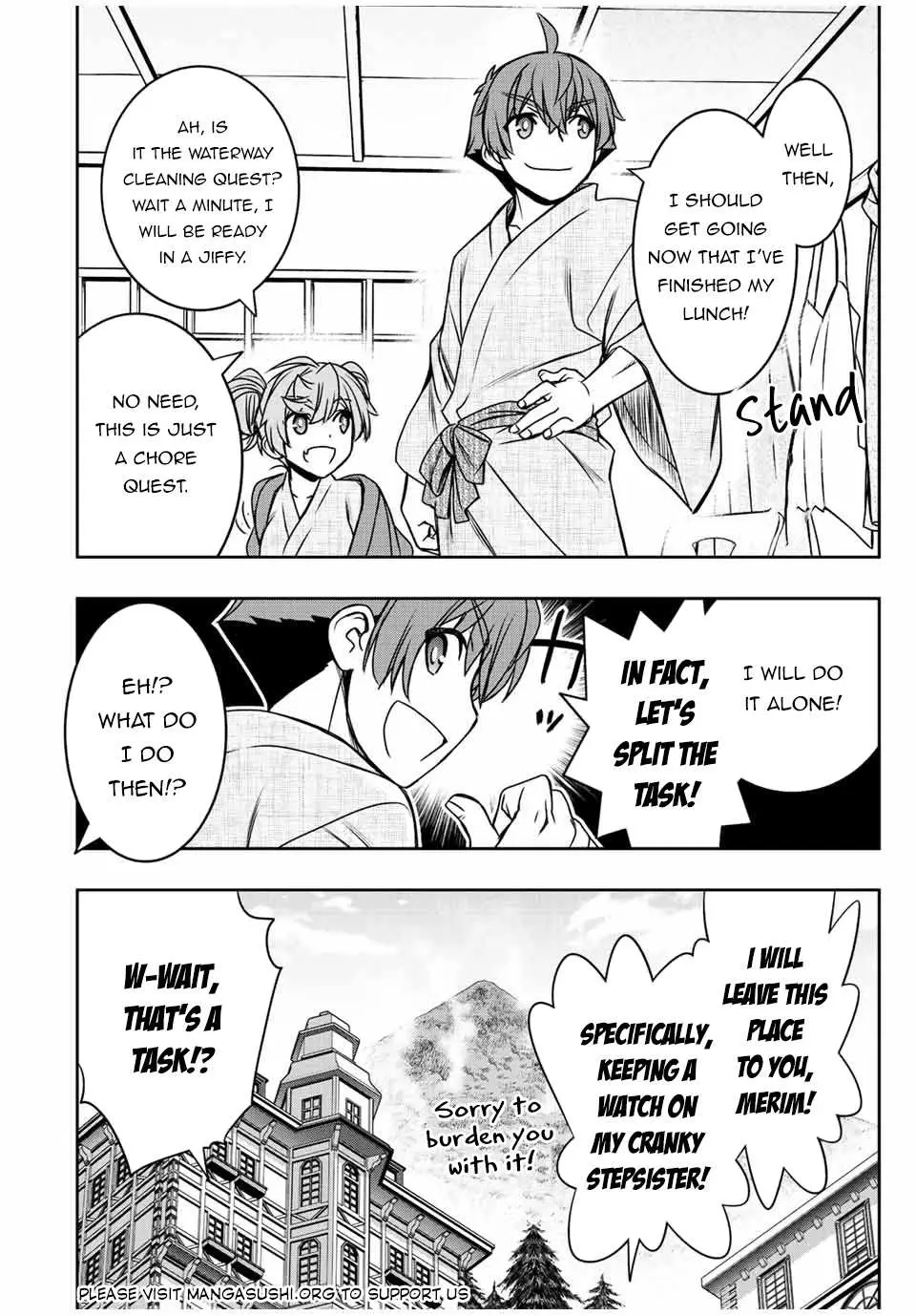 Dame Skill [Auto Mode] ga Kakusei Shimashita: Are, Guild no Scout no Minasan, Ore o "Iranai" tte Ittemasen deshita? Chapter 36 — Page 12