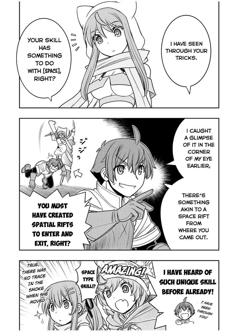 Dame Skill [Auto Mode] ga Kakusei Shimashita: Are, Guild no Scout no Minasan, Ore o "Iranai" tte Ittemasen deshita? Chapter 40 — Page 8