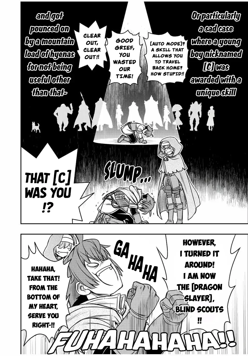 Dame Skill [Auto Mode] ga Kakusei Shimashita: Are, Guild no Scout no Minasan, Ore o "Iranai" tte Ittemasen deshita? Chapter 60 — Page 13