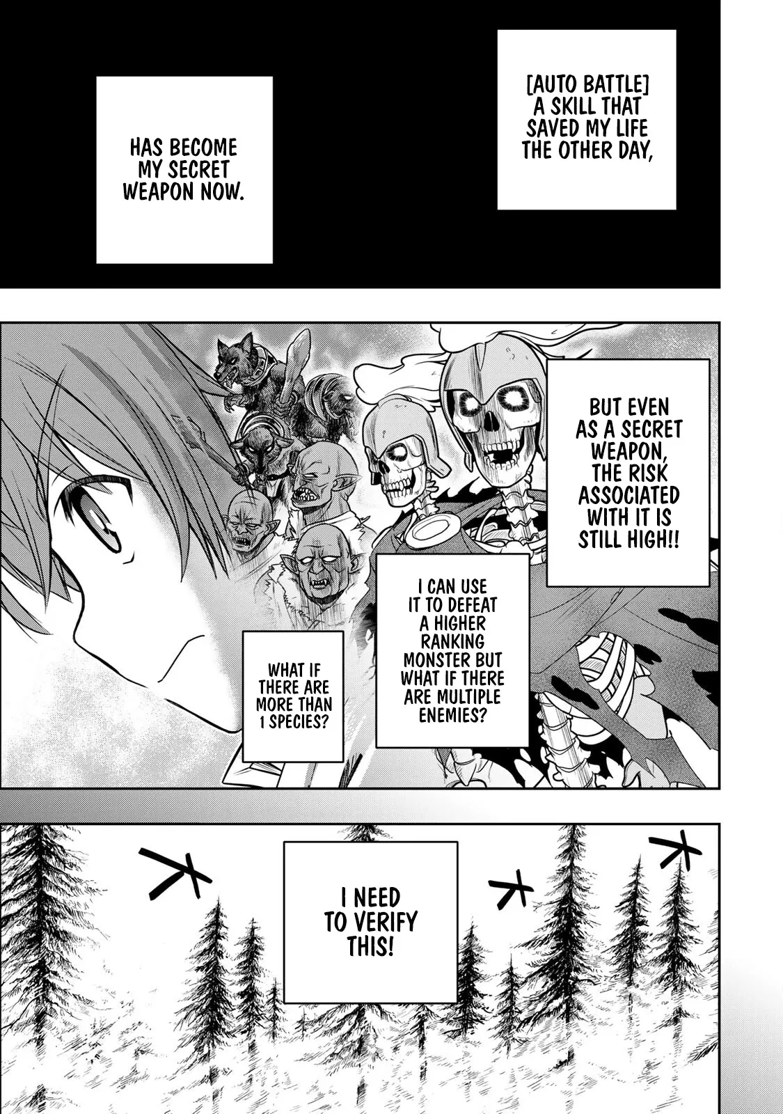 Dame Skill [Auto Mode] ga Kakusei Shimashita: Are, Guild no Scout no Minasan, Ore o "Iranai" tte Ittemasen deshita? Chapter 8 — Page 12