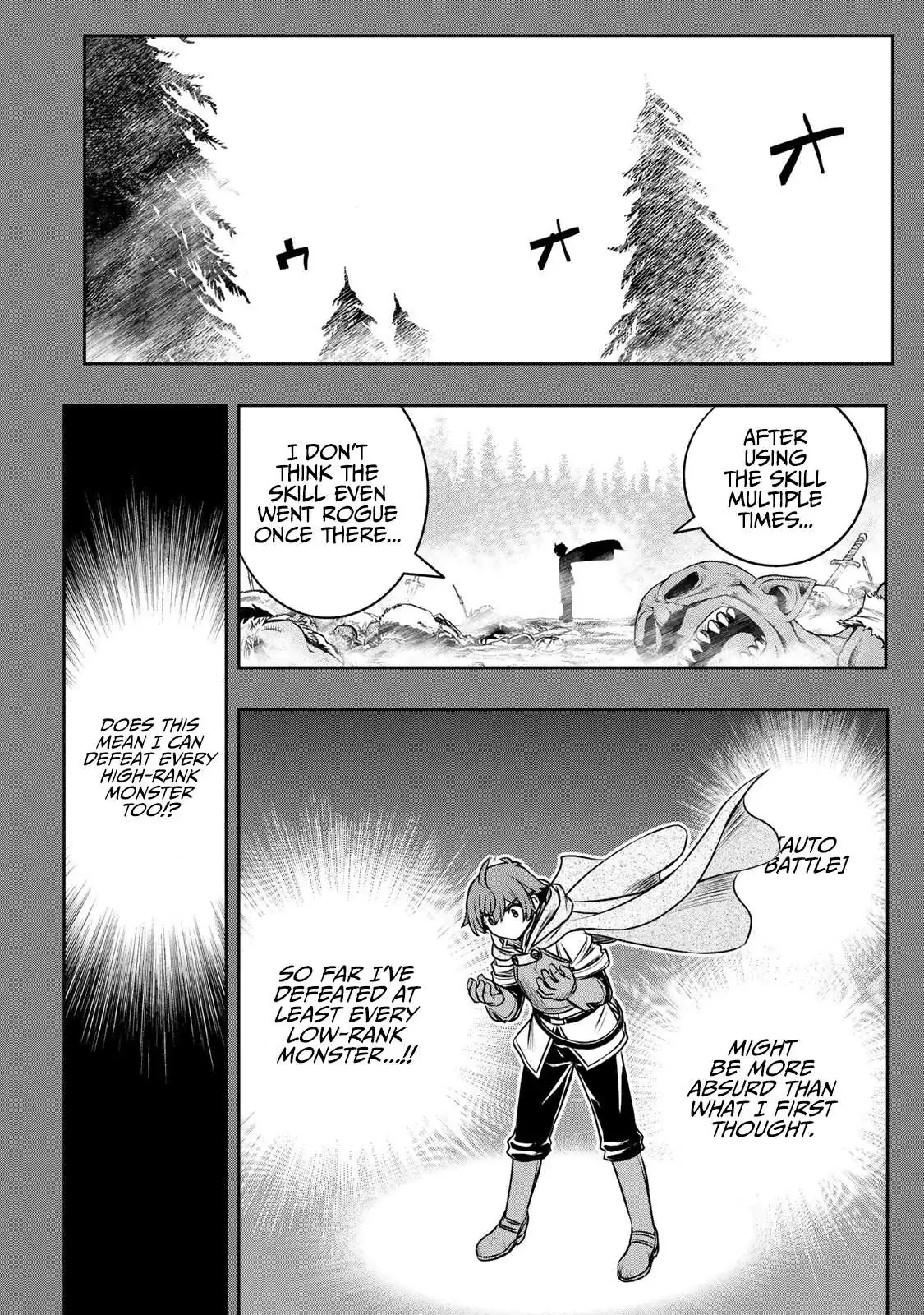 Dame Skill [Auto Mode] ga Kakusei Shimashita: Are, Guild no Scout no Minasan, Ore o "Iranai" tte Ittemasen deshita? Chapter 8 — Page 17