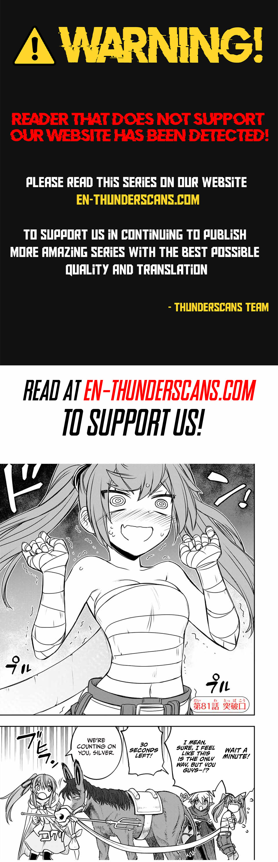 Dame Skill [Auto Mode] ga Kakusei Shimashita: Are, Guild no Scout no Minasan, Ore o "Iranai" tte Ittemasen deshita? Chapter 81 — Page 1