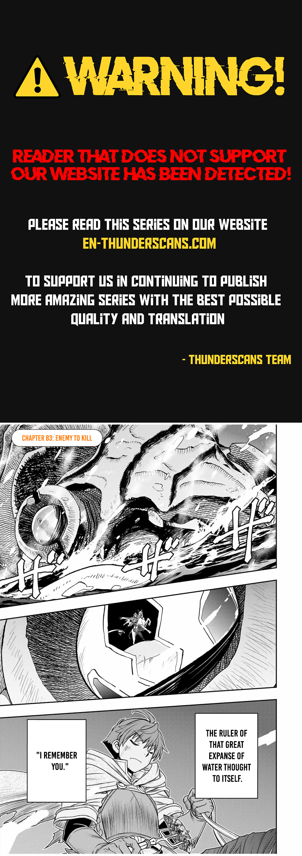 Dame Skill [Auto Mode] ga Kakusei Shimashita: Are, Guild no Scout no Minasan, Ore o "Iranai" tte Ittemasen deshita? Chapter 83 — Page 1