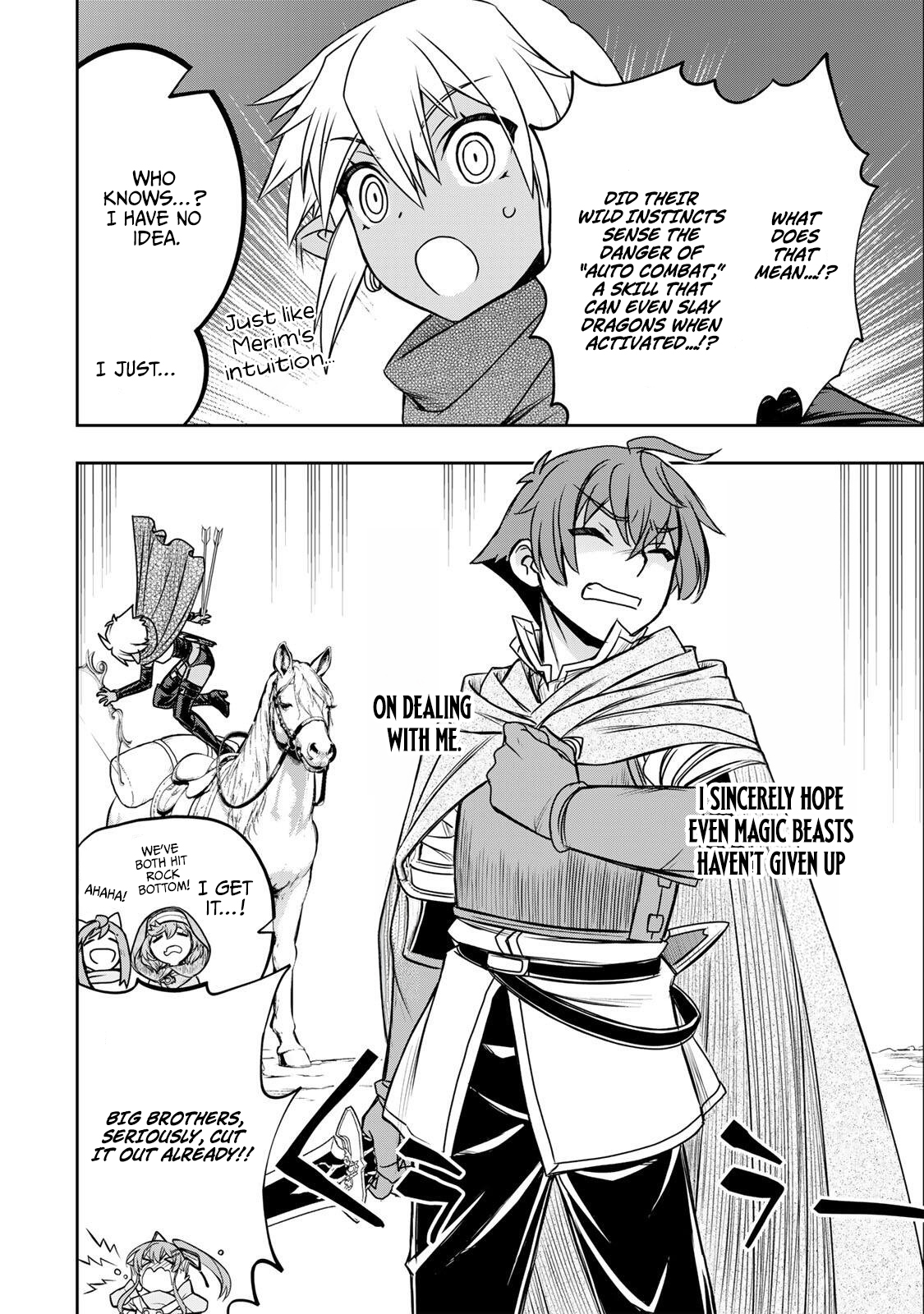 Dame Skill [Auto Mode] ga Kakusei Shimashita: Are, Guild no Scout no Minasan, Ore o "Iranai" tte Ittemasen deshita? Chapter 86 — Page 7