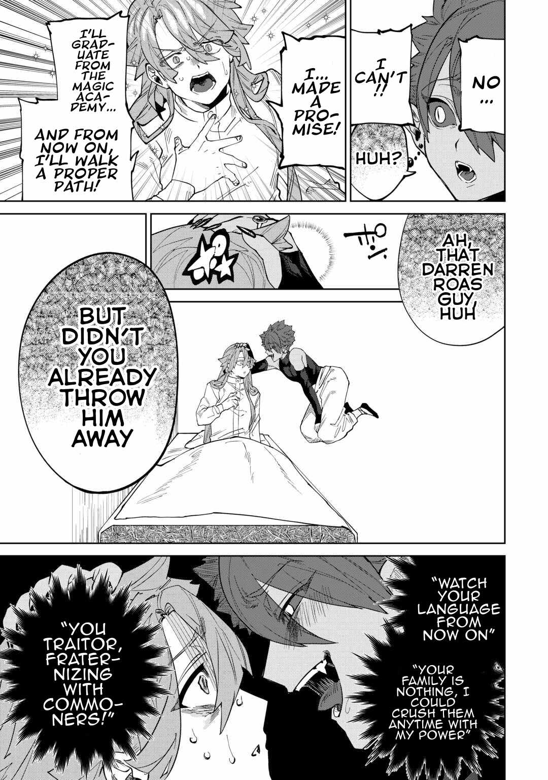Datsuraku Shita Kizokuke ni Hirowaretanode Ongaeshi de Hukkou Sasemasu Chapter 10 — Page 27
