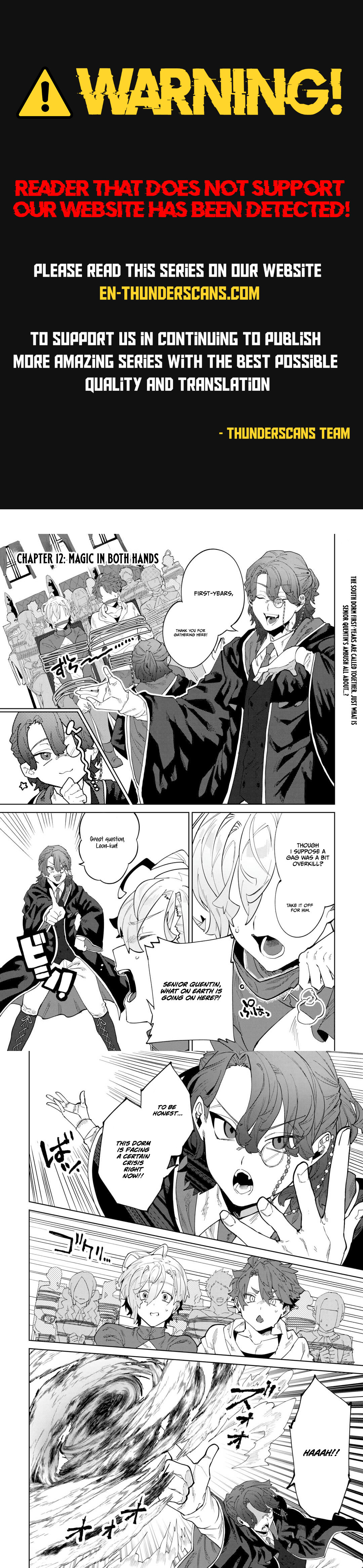 Datsuraku Shita Kizokuke ni Hirowaretanode Ongaeshi de Hukkou Sasemasu Chapter 12 — Page 1