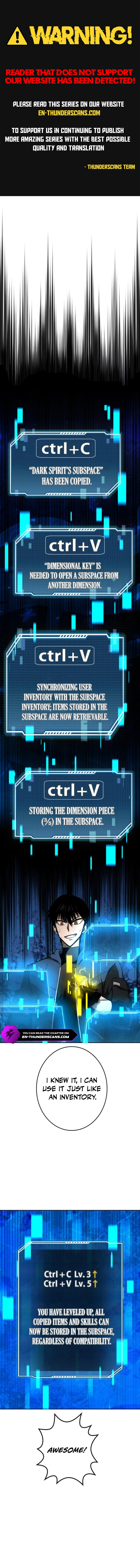 Defeating Dungeons via Copy Paste! Chapter 39 — Page 1