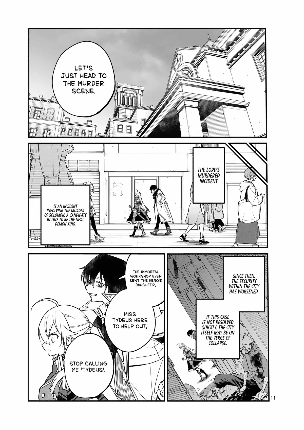 Demon Lord City: The Empty Throne and the Seven False Kings Chapter 1 — Page 13
